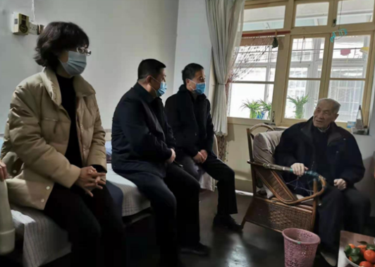 春節慰問送關懷 濃濃關愛暖人心